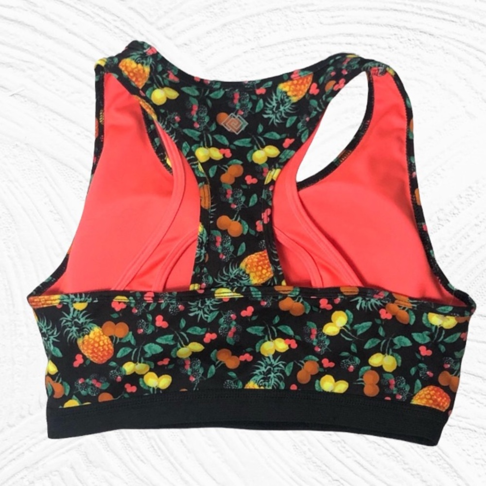 Zelos Fruit Novelty Print Workout Set Size S/M - Picture 10 of 11
